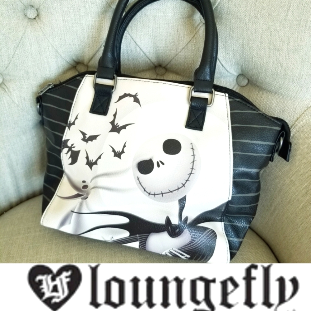 Loungefly The Nightmare Before Christmas Jack Skellington Satchel Bag